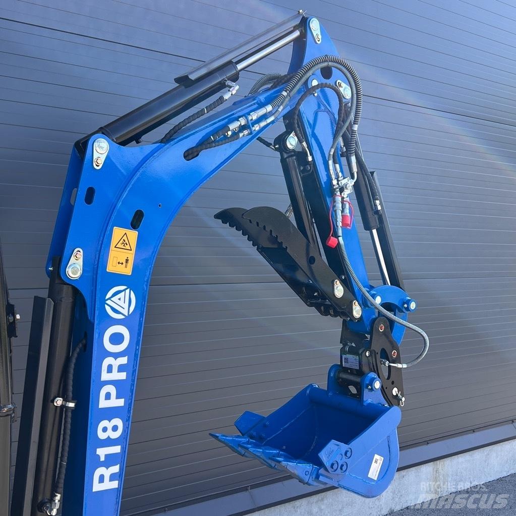 Rippa R18 Pro Miniescavatori