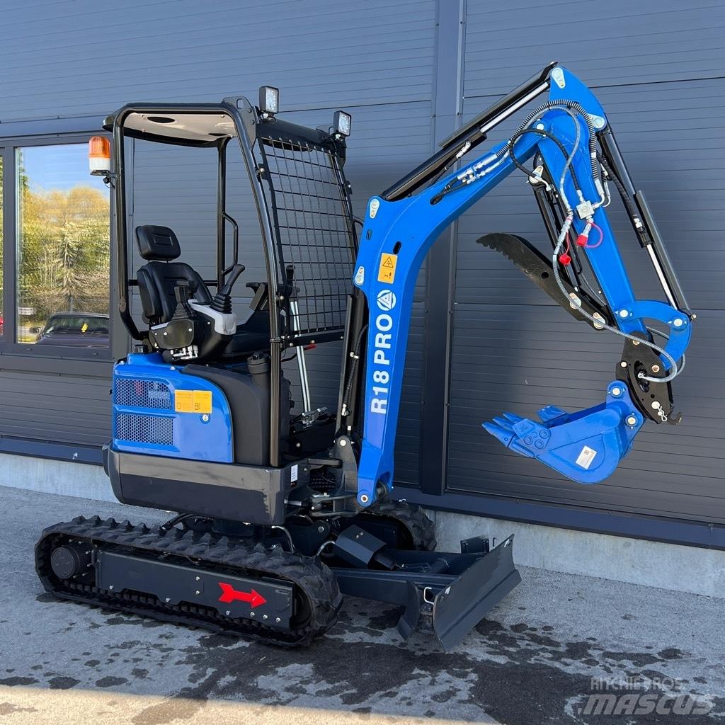 Rippa R18 Pro Miniescavatori