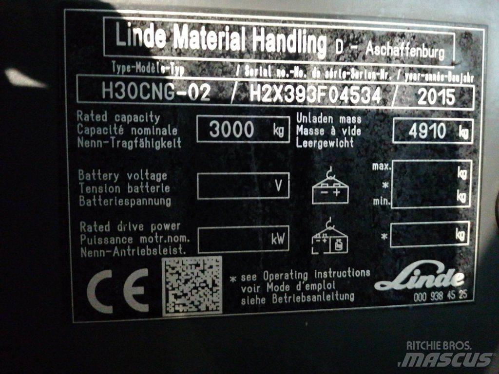 Linde H30TCNG-02 Carrelli elevatori GPL