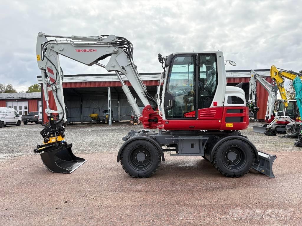 Takeuchi TB395W Escavatori gommati