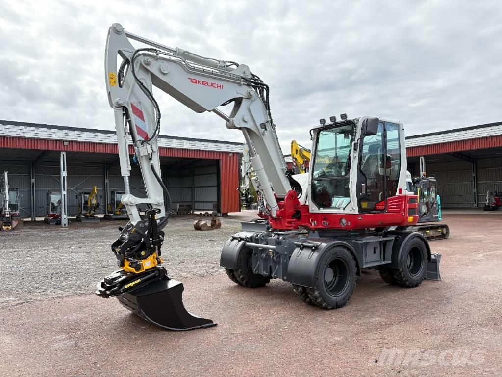 Takeuchi TB395W Escavatori gommati