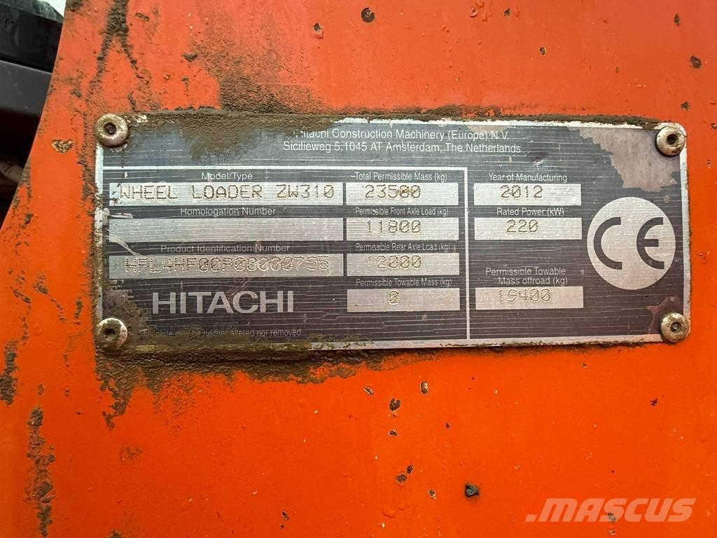 Punte Hitachi ZW 310 Costruzioni - Altro