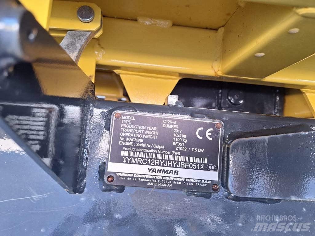 Yanmar C 12 R-B Dumper cingolati