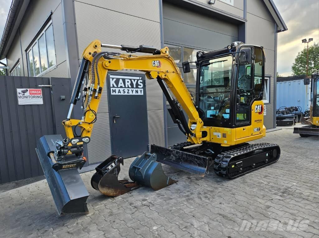 CAT 302.7 CR Miniescavatori