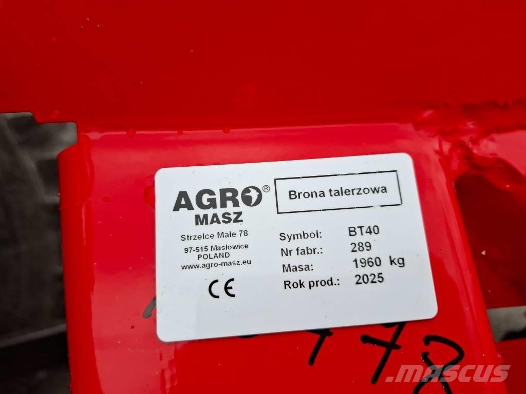 Agro-Masz BT40 Erpici a dischi