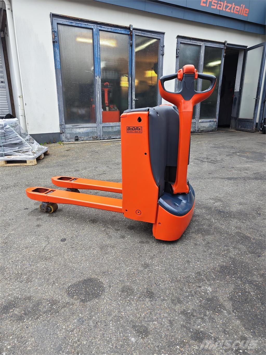 Linde T 16 Transpallet uomo a terra
