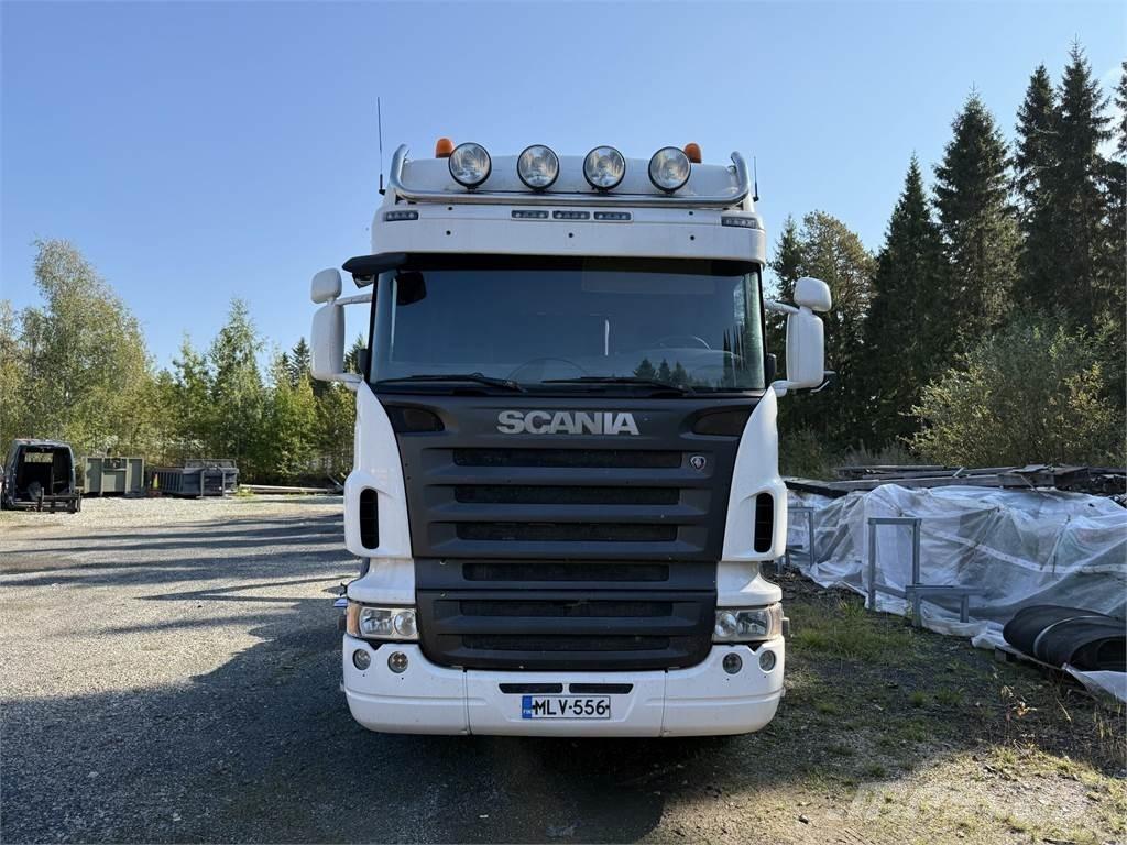 Scania R16 V8 8X4 Camion con gancio di sollevamento