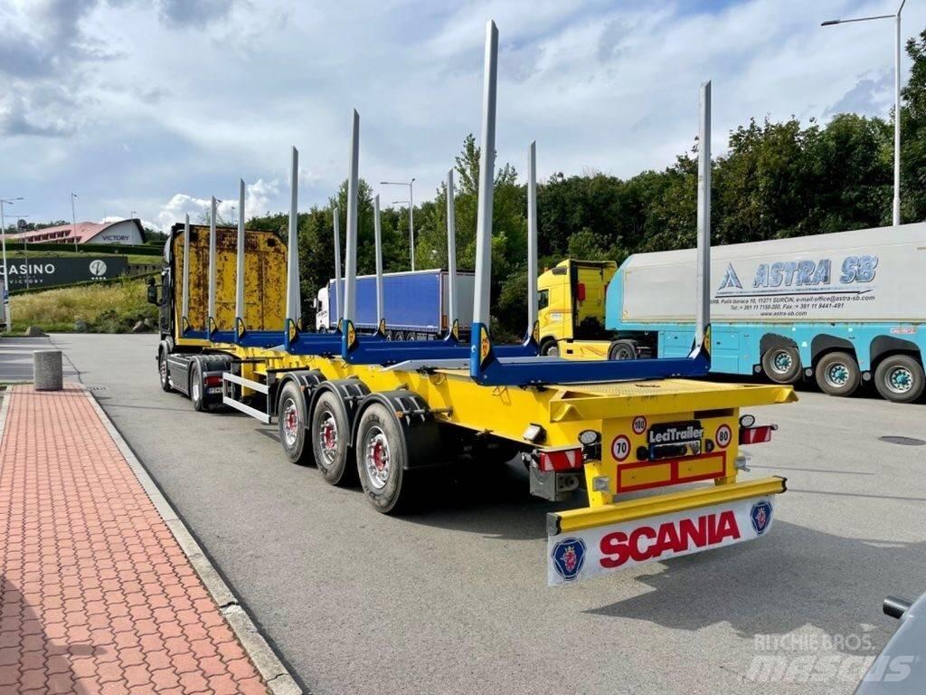 Lecitrailer 3E 20 Semirimorchi per legno