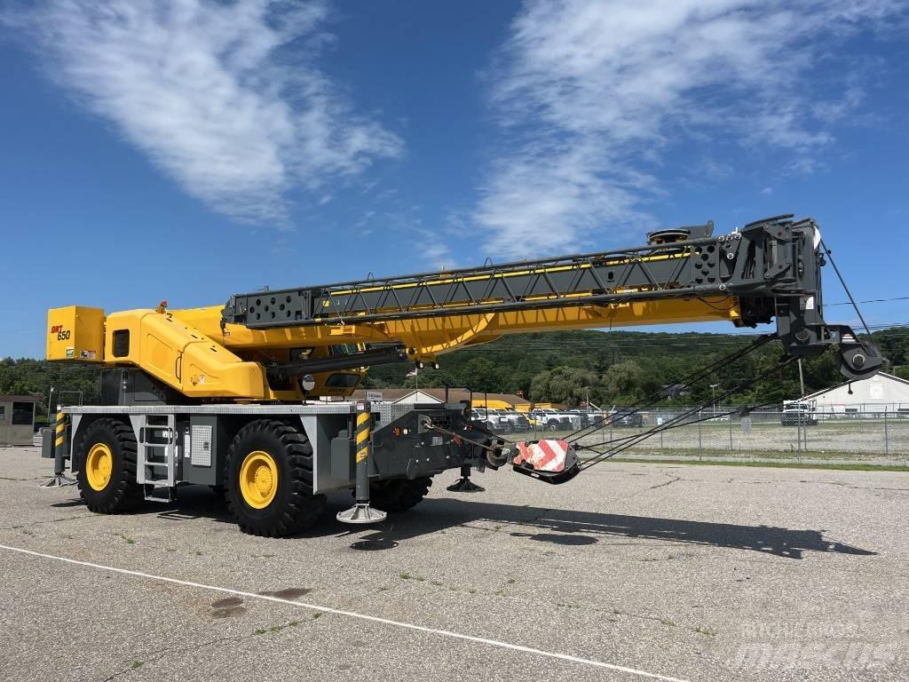 Grove GRT 650 Gru per terreni difficili
