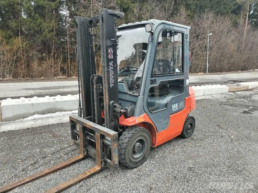 Toyota 7FGF20 Carrelli elevatori GPL