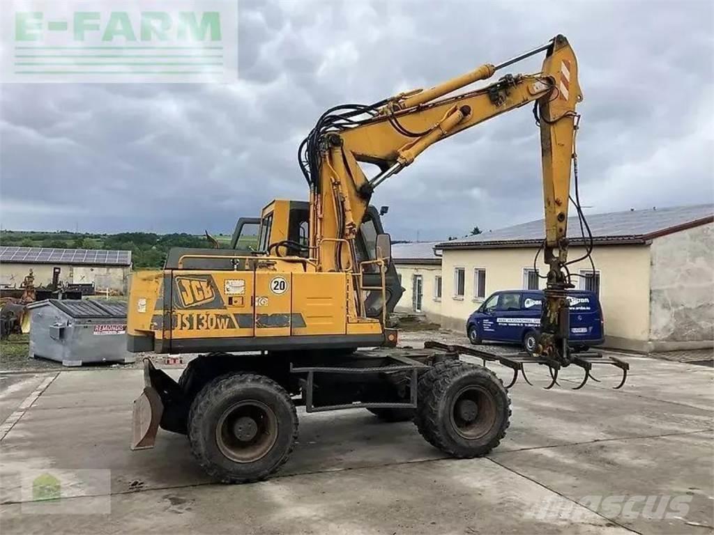 JCB js 130 w Escavatori gommati