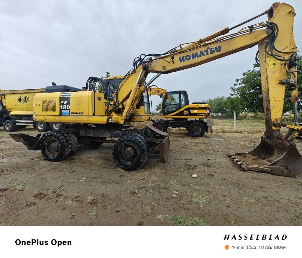 Komatsu PW 180 Telaio e sospensioni
