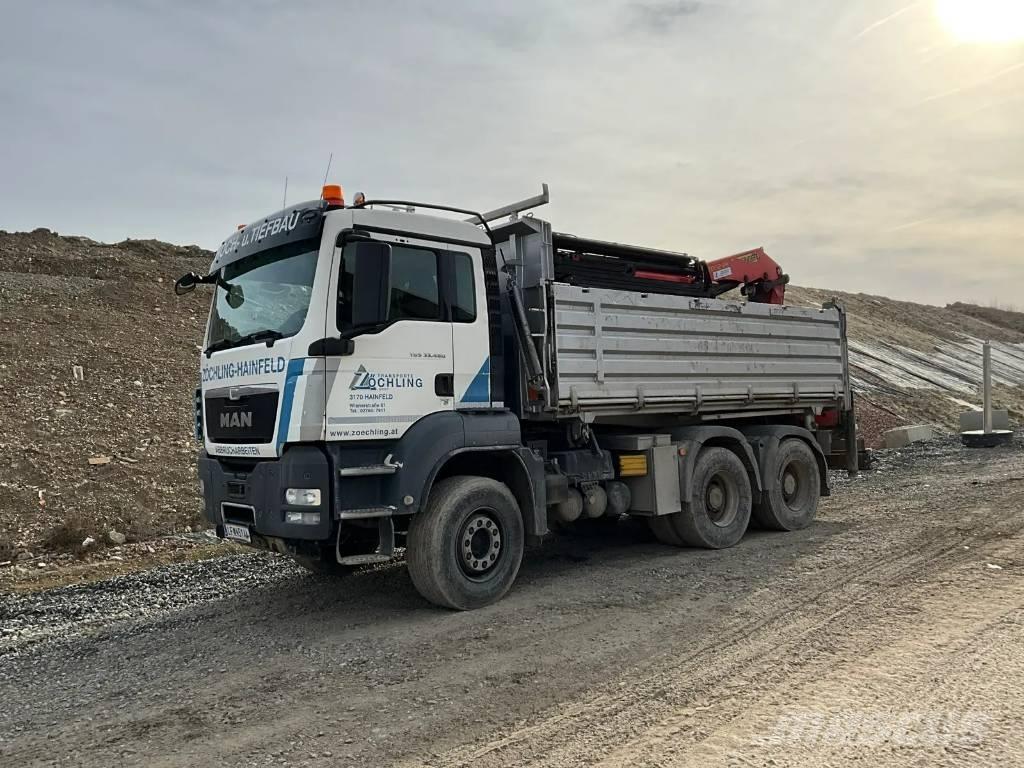 MAN TGS 33.480 BB Camion ribaltabili