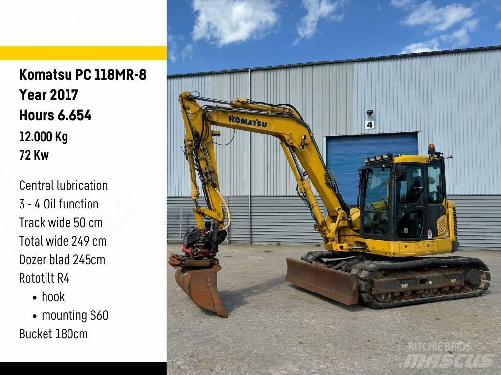 Komatsu PC 118 MR-8 Escavatori cingolati