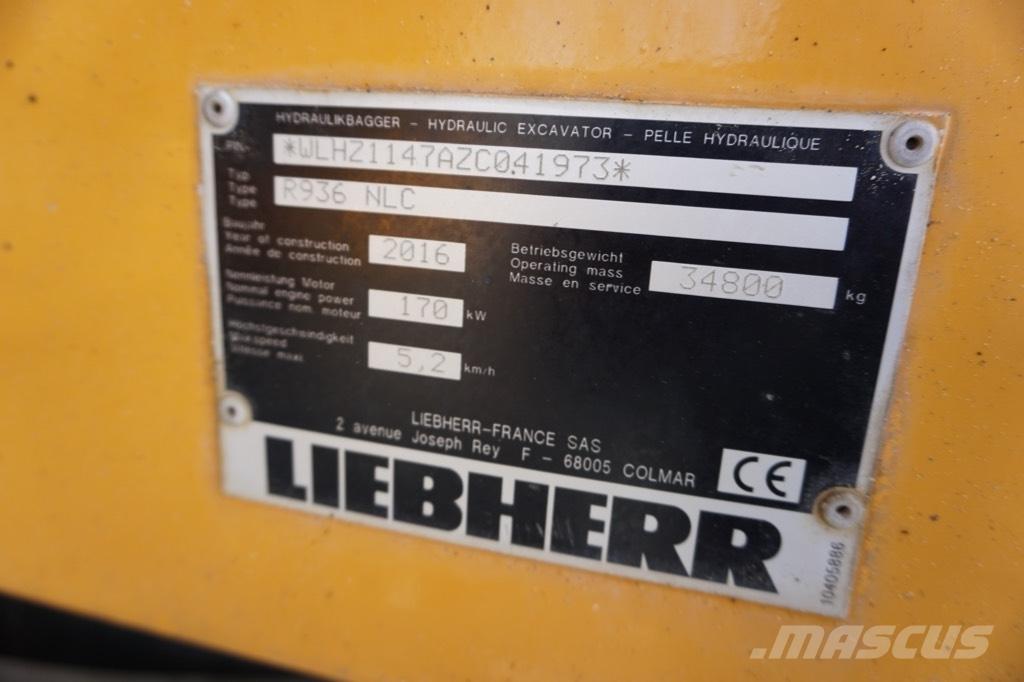 Liebherr R 936 N LC Escavatori cingolati