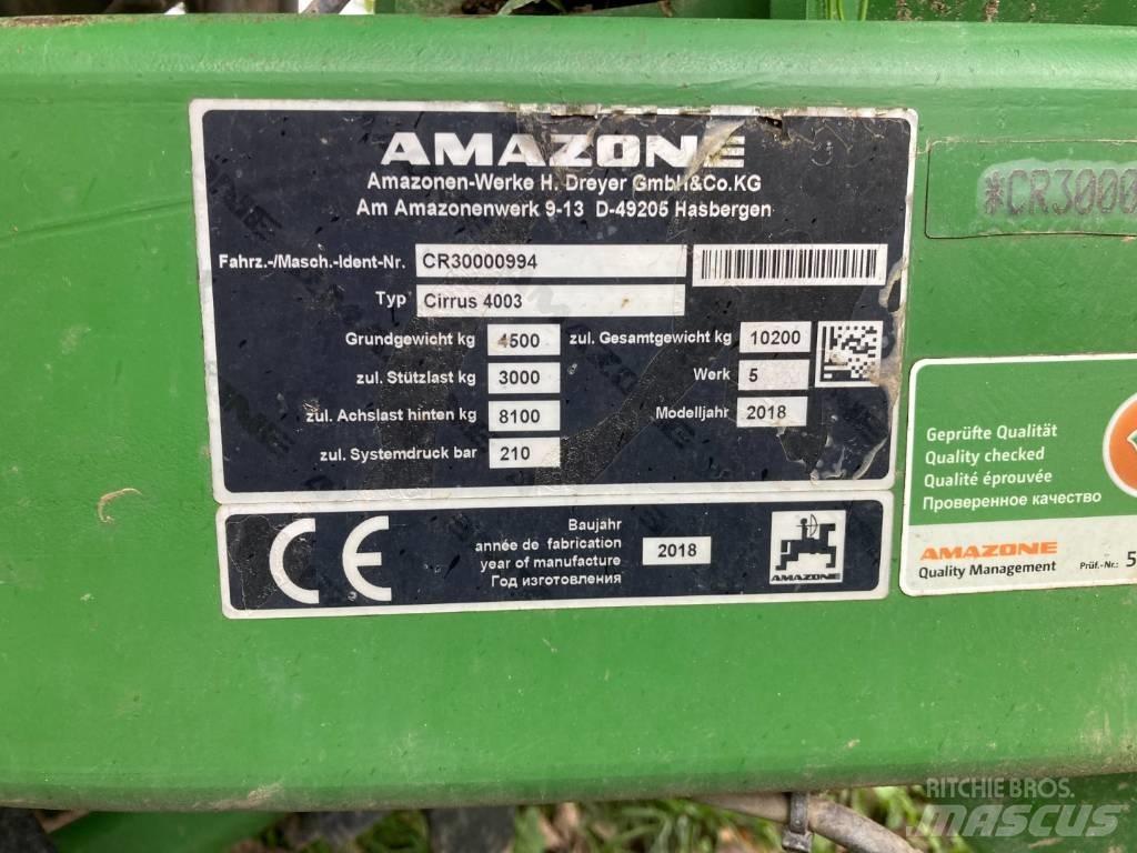 Amazone Cirrus 4003 Perforatrici