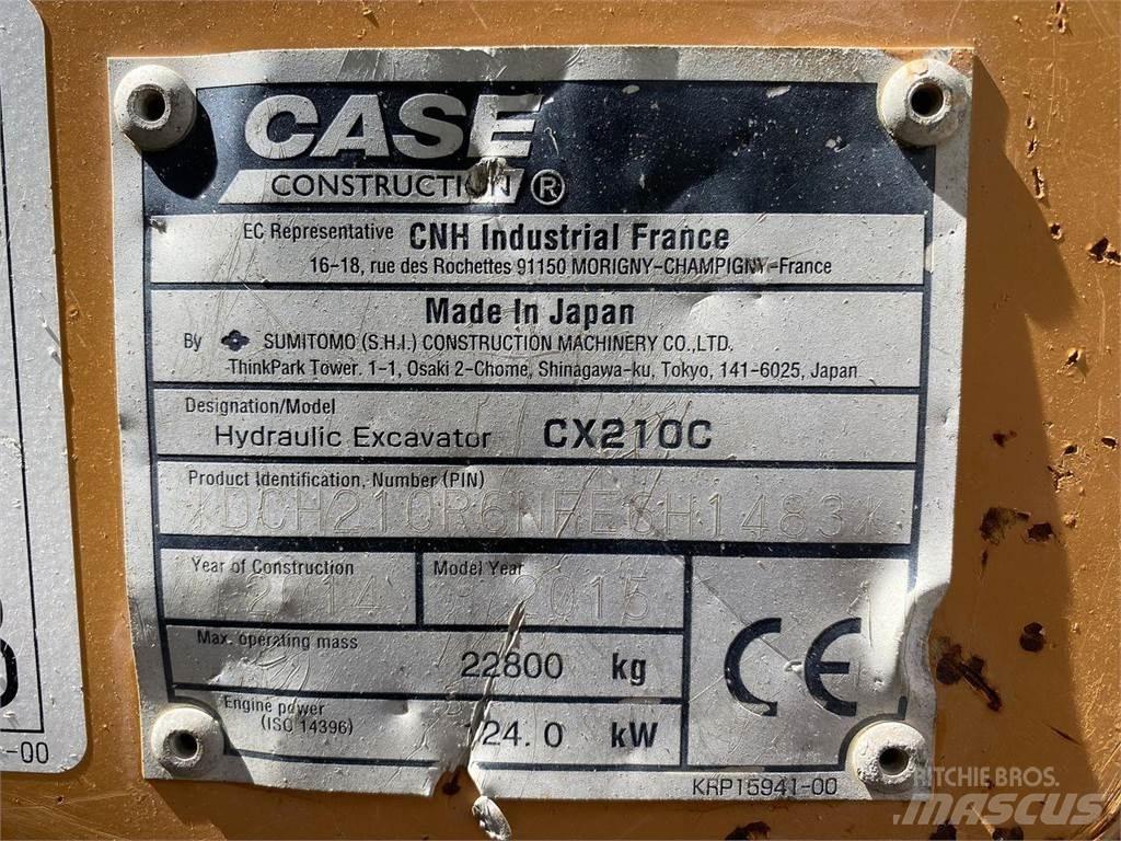 CASE CX210 Escavatori cingolati