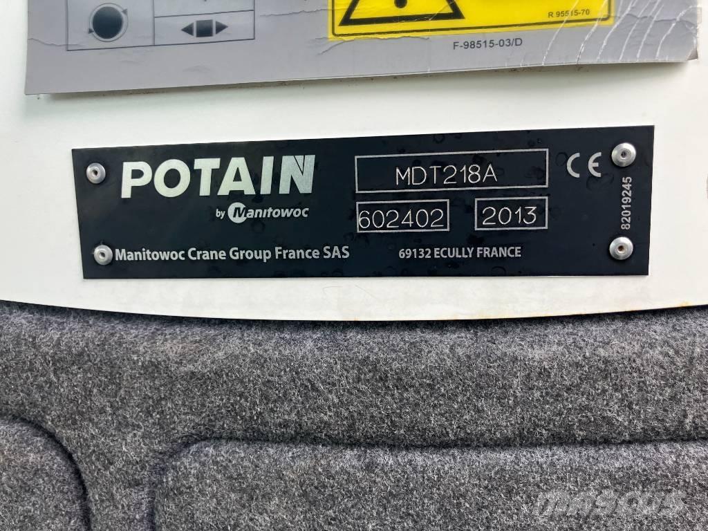 Potain MDT218A-J8 Gru a torre