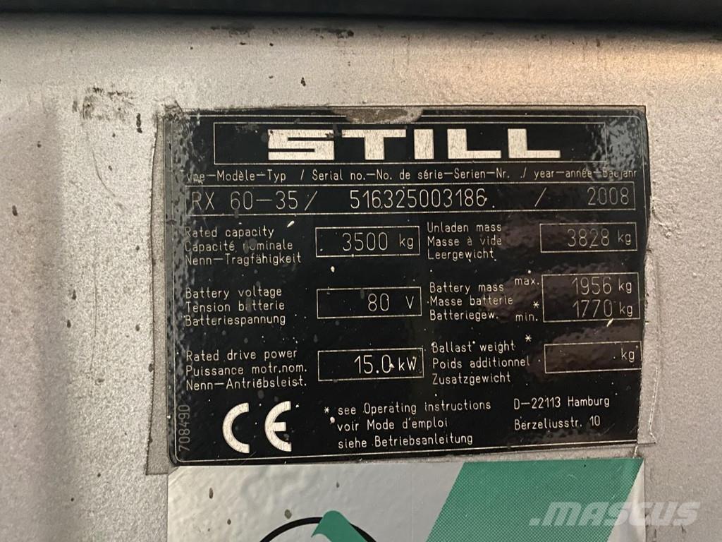 Still RX60-35 Carrelli elevatori elettrici