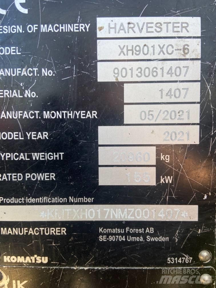 Komatsu 901XC Abbattitrici, Disboscatrici