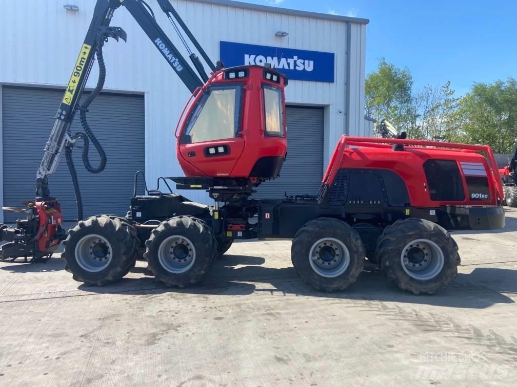 Komatsu 901XC Abbattitrici, Disboscatrici