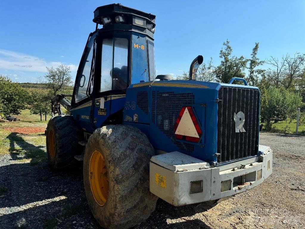 Rottne H8B Abbattitrici, Disboscatrici