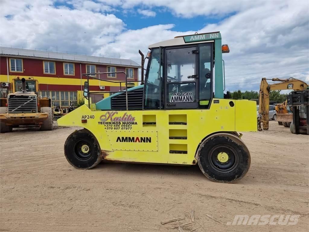 Ammann AP 240 Rulli gommati
