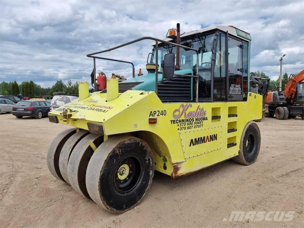 Ammann AP 240 Rulli gommati