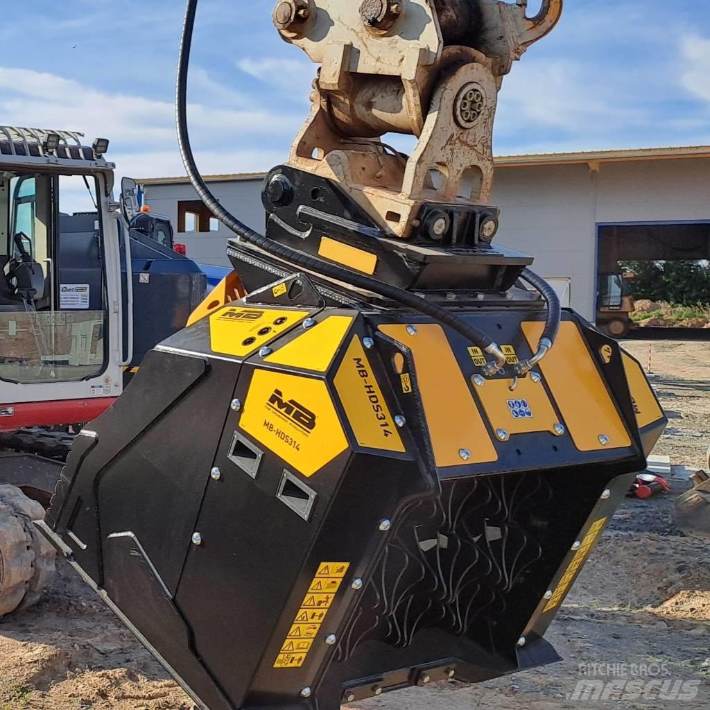 MB Crusher MB-HDS314 Rivoltatrici di compostaggio
