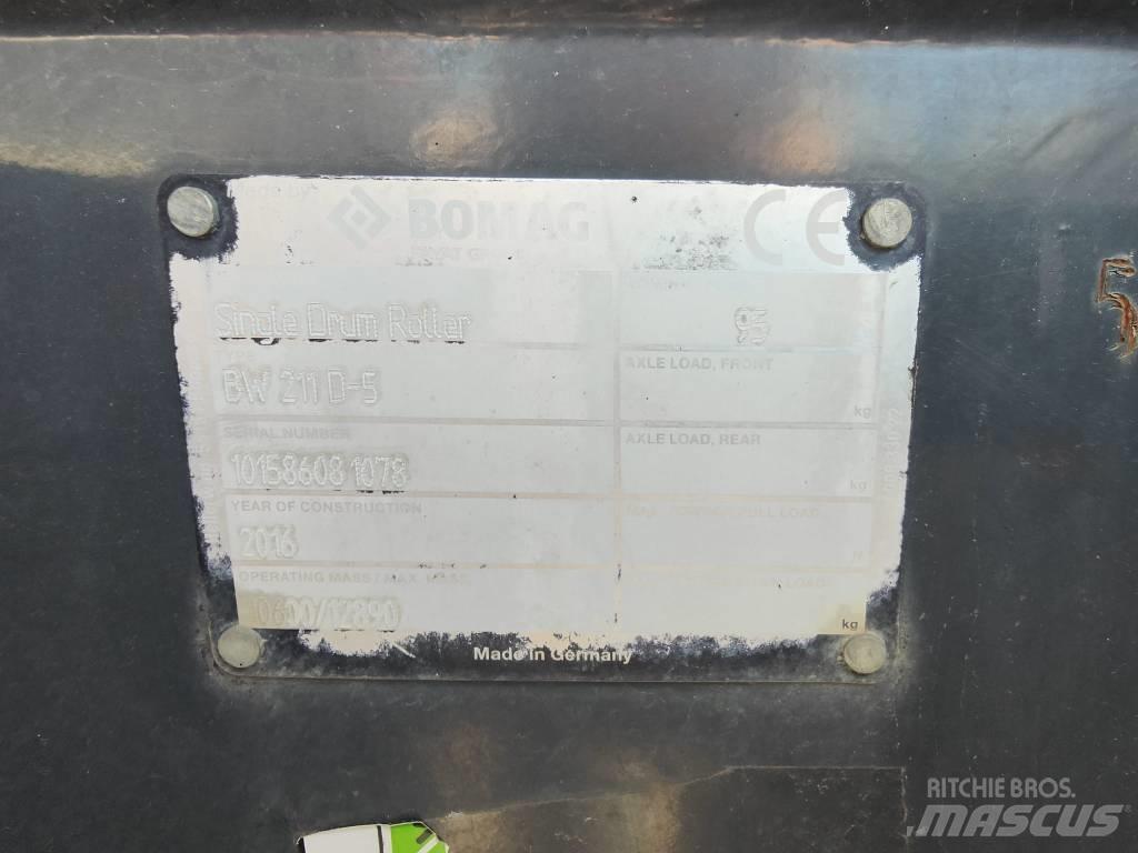 Bomag BW 211 D-50 Rulli gommati