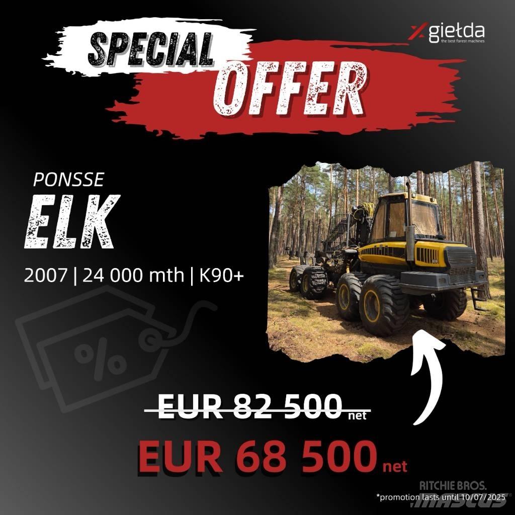Ponsse Elk Forwarder