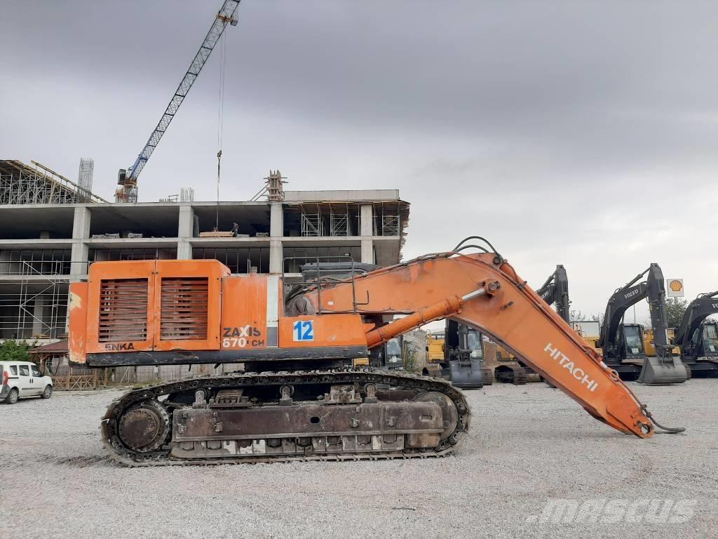 Hitachi ZX 670 LC H Escavatori cingolati