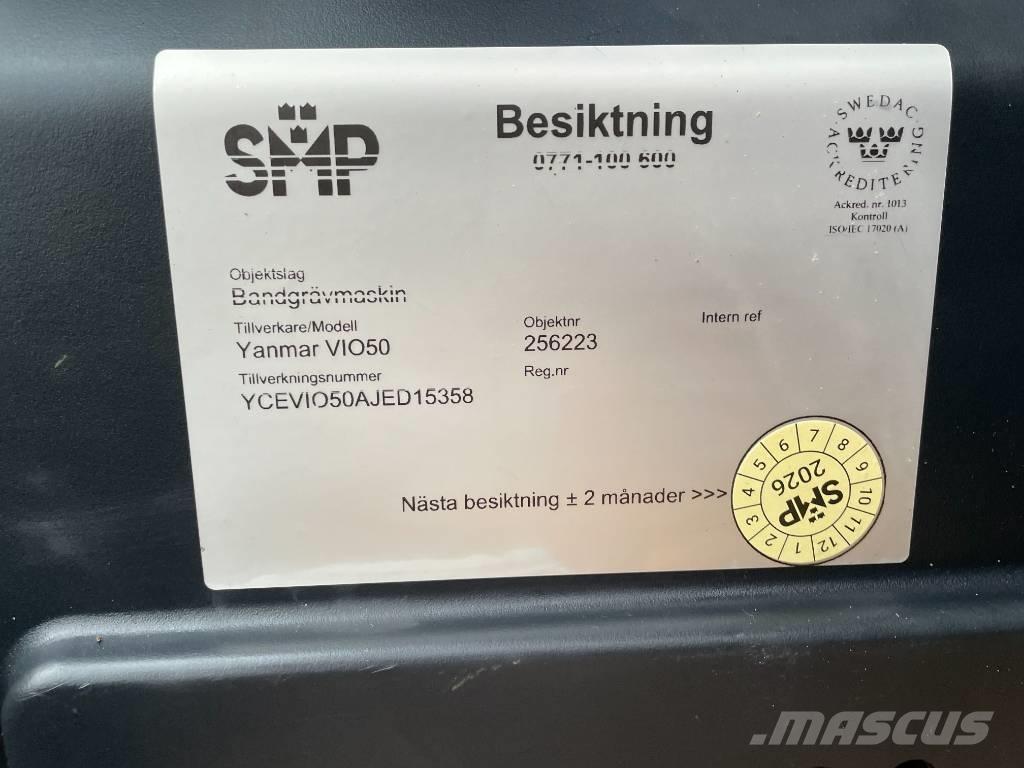 Yanmar Vio 50 Miniescavatori