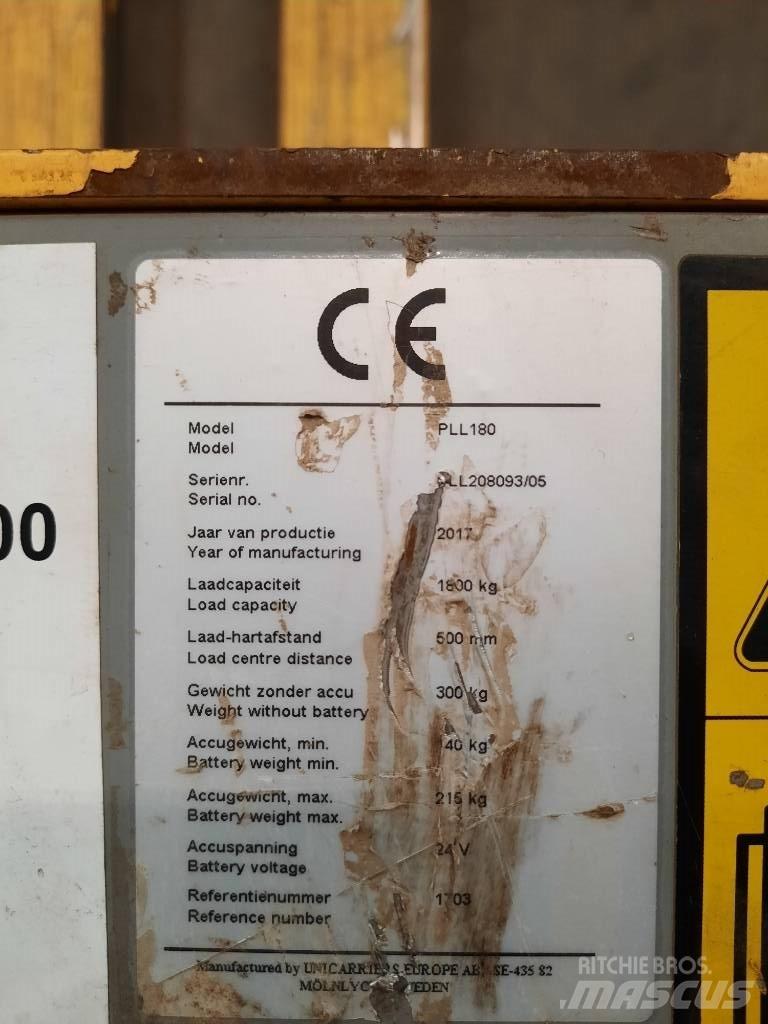 UniCarriers PLL180 Transpallet manuale