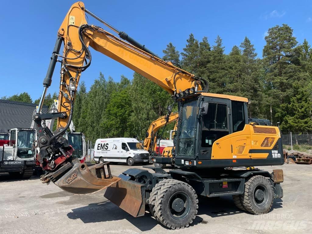 Hyundai HW 180 Escavatori gommati