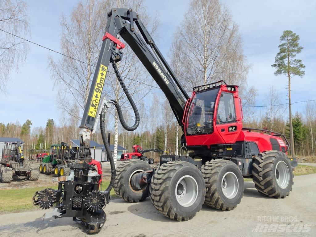 Komatsu 911 Abbattitrici, Disboscatrici