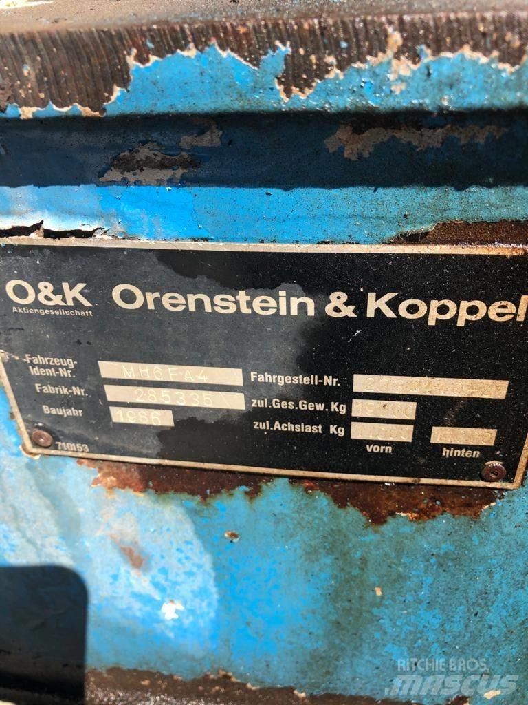 O&K MH6 FA4 Escavatori gommati