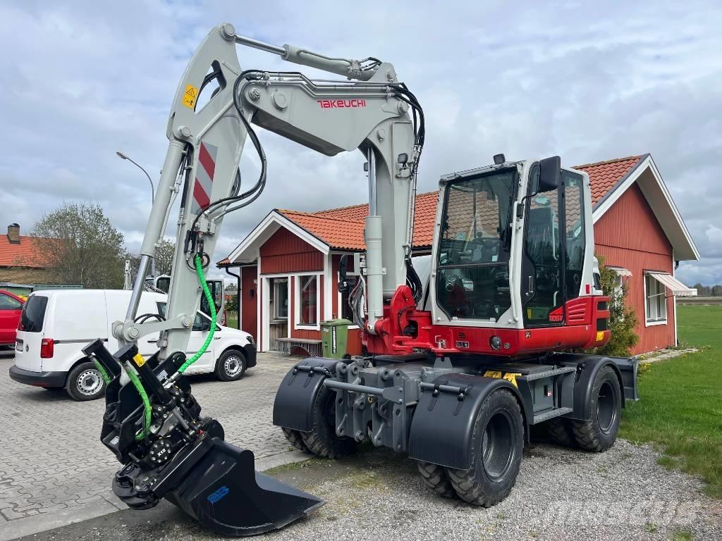 Takeuchi TB 395 W Escavatori gommati