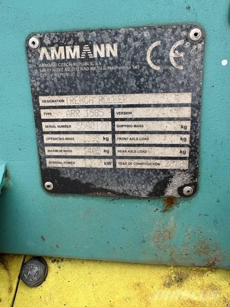 Ammann ARR 1585 Altri rulli
