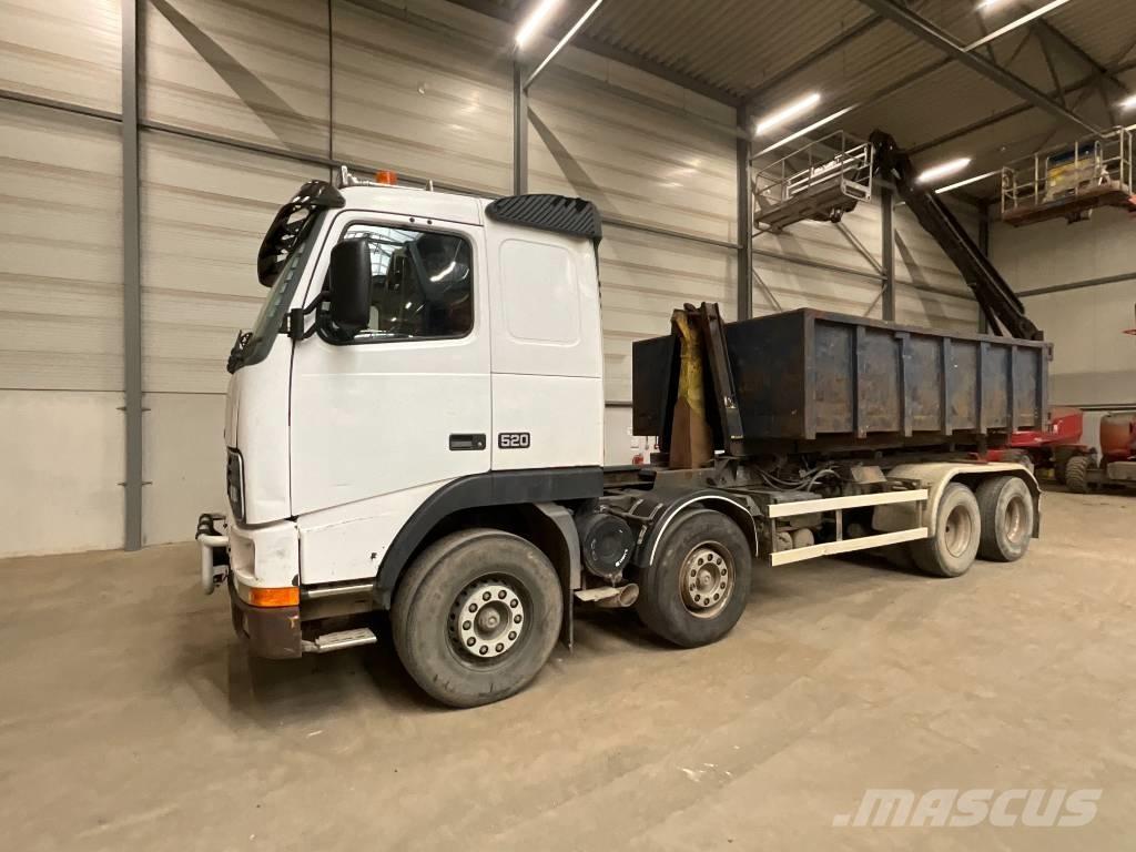 Volvo FH 16 520 8X4 Camion con gancio di sollevamento