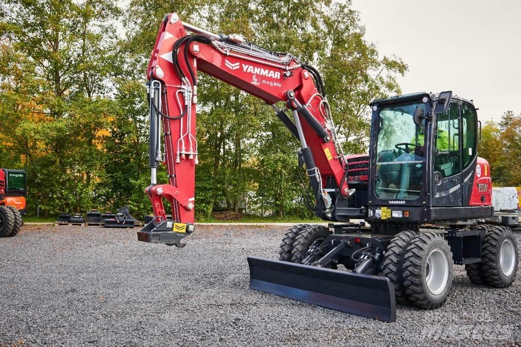 Yanmar B95W Escavatori gommati