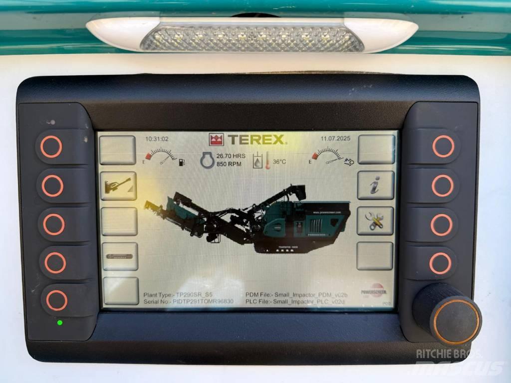 Powersceen TP290SR Frantoi mobili