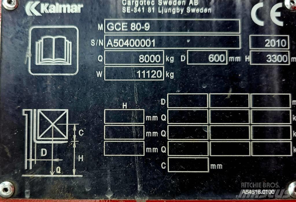Kalmar GCE 80-9 Carrelli elevatori GPL