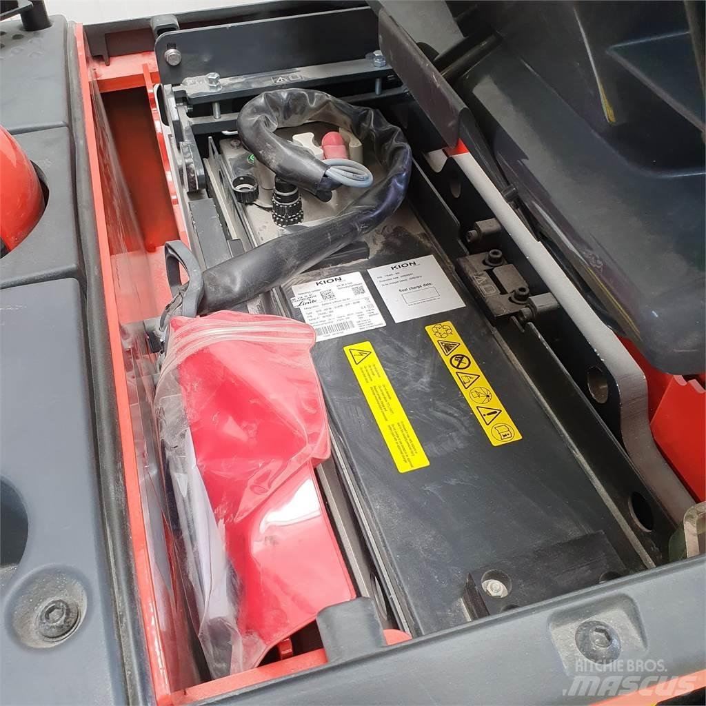 Linde D12AP Transpallet uomo a terra