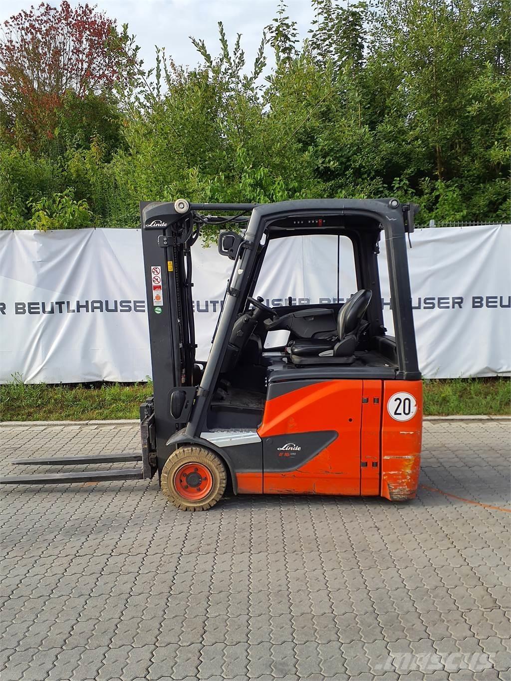 Linde E16 Carrelli elevatori elettrici