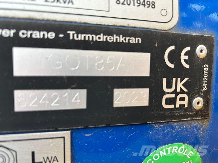 Potain IGO T 85 A Gru a torre