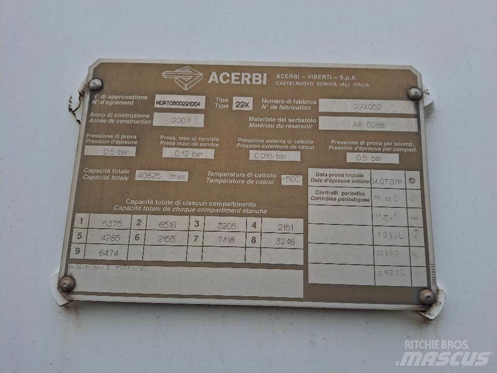 Acerbi ASO64003SP Semirimorchi cisterna