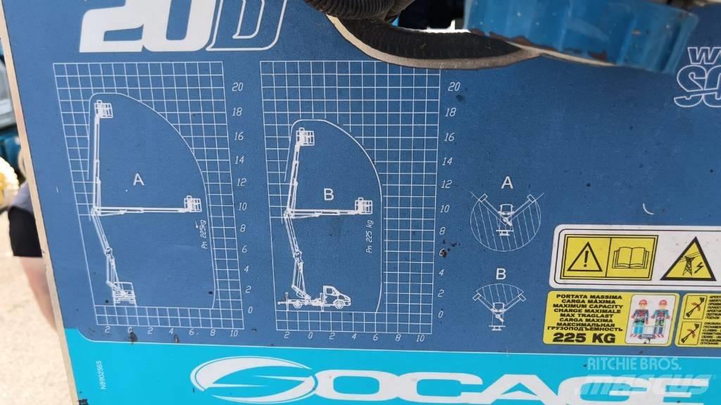 Socage 20d Piattaforme autocarrate