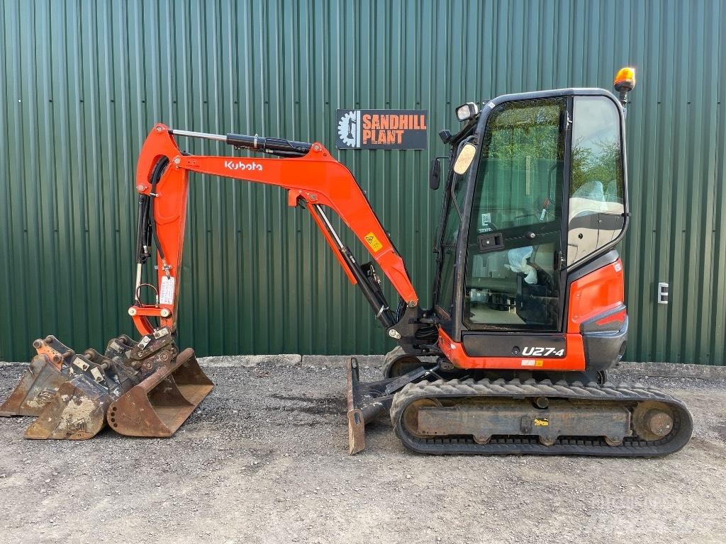 Kubota U 27-4 Miniescavatori