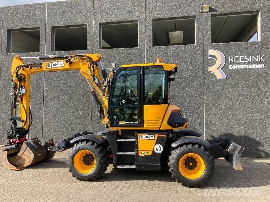 JCB Hydradig HD110W Escavatori gommati